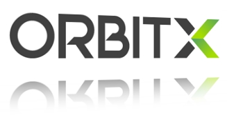 El logotipo de Ortibx en perspectiva