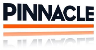 El logotipo de Pinnacle Sport en perspectiva