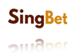 El logotipo de Singbet en perspectiva